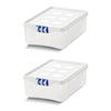 Image of  plastic food containers