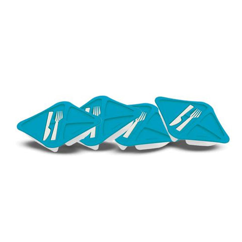 Lunch Box With Fork And Knife - Set of 2