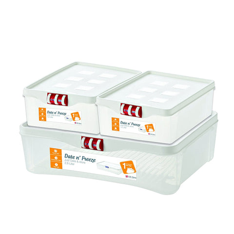  plastic food containers
