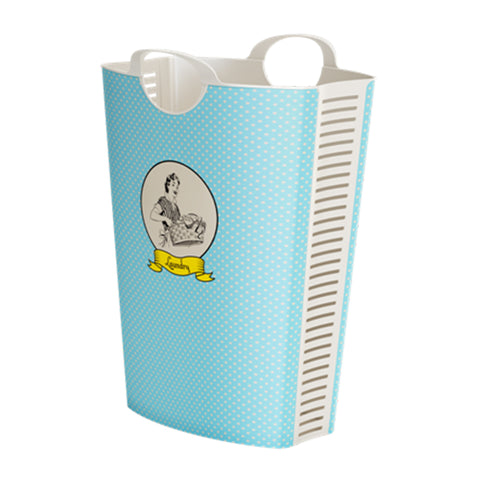 plastic laundry basket