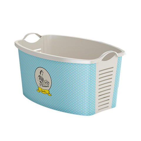 plastic laundry basket