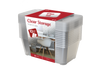 Image of plastic storage box clear