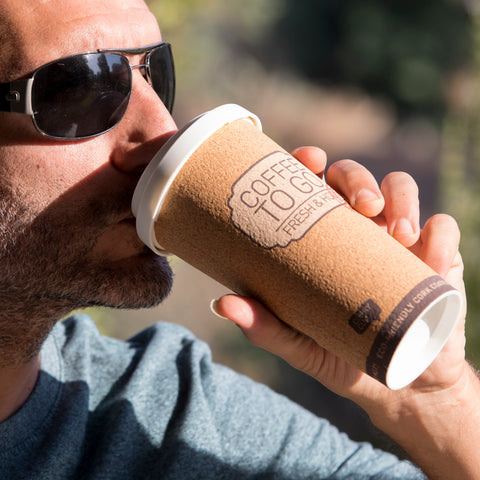 Travel coffee mug Corky Cup Leak Proof