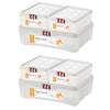 Image of  plastic food containers
