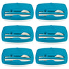 Image of Blue Lunch Box with Plastic Cutlery Included - Set of 6