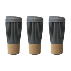 Travel coffee mug Corky Cup 500mL - Set of 3