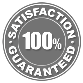 Image of 100% satisfaction guaranteed